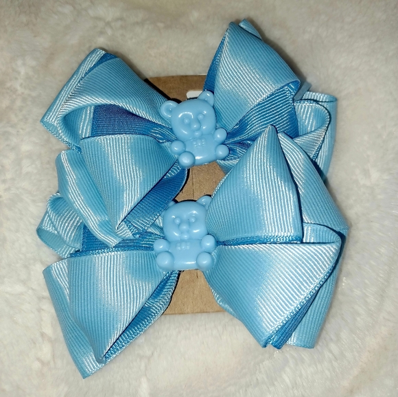 Bows barrettes - Picture 9 of 10